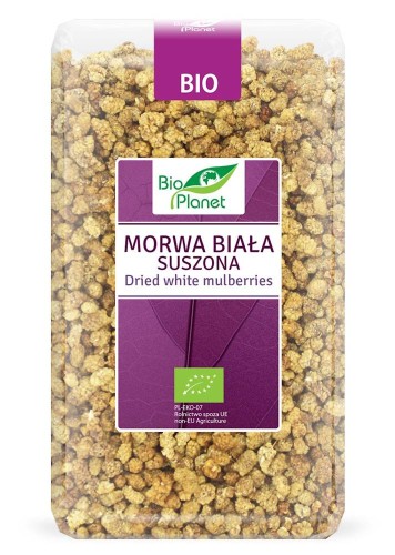 Morwa biała suszona Bio 1kg - Bio Planet #1