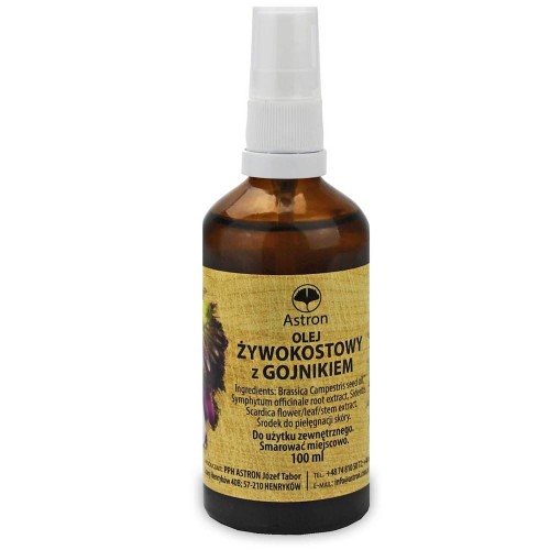 Olej żywokostowy z gojnikiem 100 ml - Astron #1