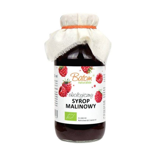 Syrop malinowy BIO 330 ml - BATOM #1