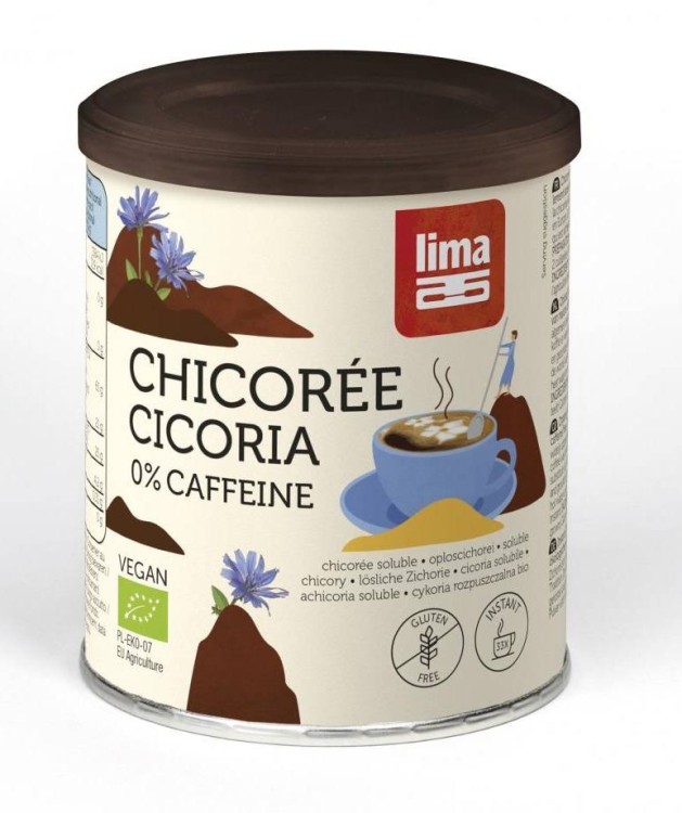 Cykoria instant bezglutenowa BIO 100 g - LIMA #1
