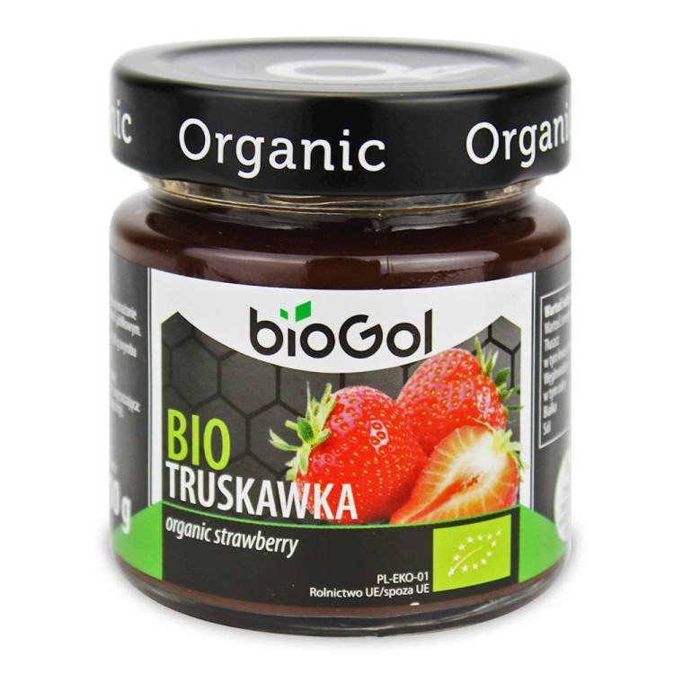  Mus truskawka BIO 200 g - BIOGOL #1