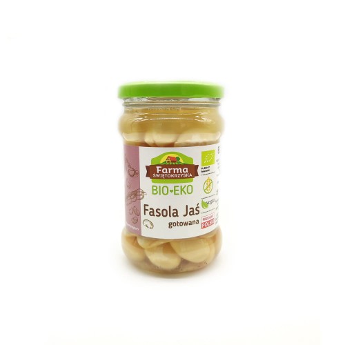 BIO fasola Jaś gotowana 300g #1