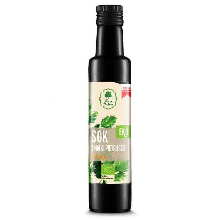  Sok z natki pietruszki BIO 250 ml - DARY NATURY #1