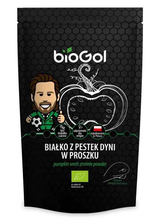  Białko z pestek dyni w proszku BIO 150 g - BIOGOL #1