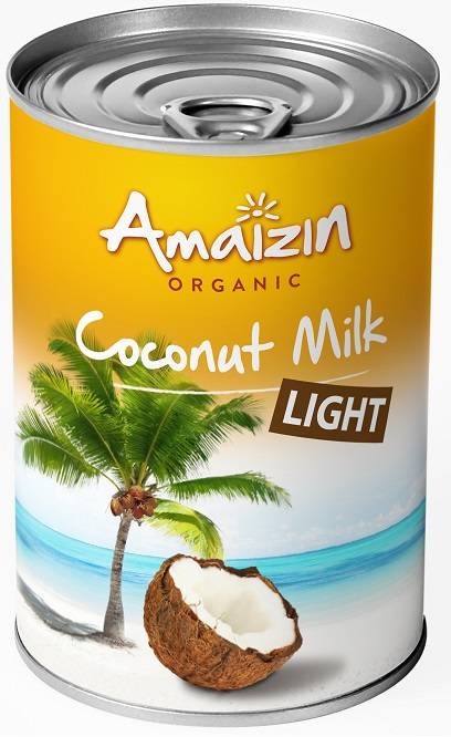 Napój koksowy light bez gumy guar (9% tłuszczu) BIO 400ml - Amazin  #1