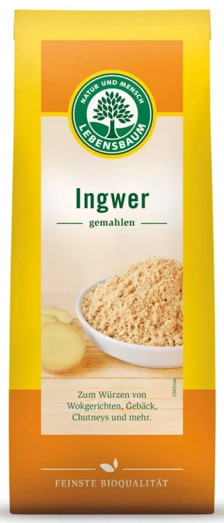 Imbir mielony BIO 40g - Lebensbaum  #1
