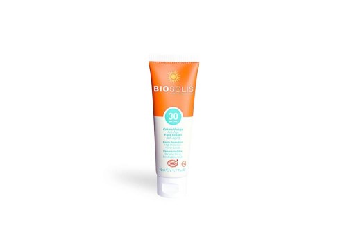 Krem przeciwsłoneczny do twarzy przeciwzmarszczkowy spf 30 eco 50ml - Biosolis  #1