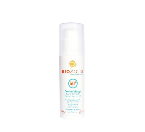 Krem przeciwzmarszczkowy do twarzy spf 50+ eco 50ml - Biosolis  #1
