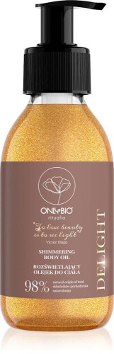 Olejek do  ciała rozświetlający 150 ml - Only Bio #1