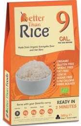 Makaron (Konajc typu noodle w kształcie ryżu) BIO bezglutenowy 385 g - Better Than Foods #1