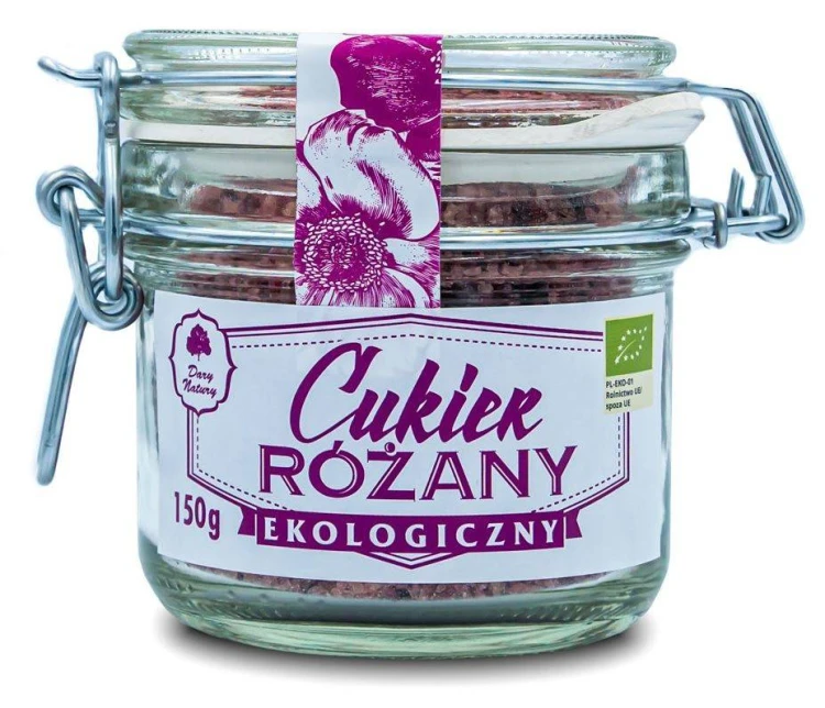 Cukier różany BIO 150g - Dary Natury #1