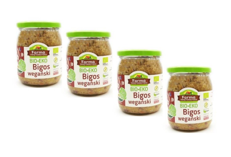 Zestaw 4x Bio bigos wegański  420g #1