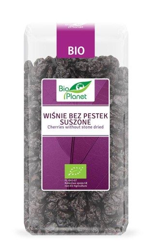 Wiśnie bez pestek suszone BIO 400g - Bio Planet #1