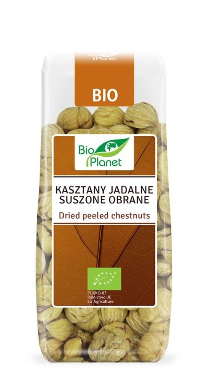 Kasztany jadalne suszone obrane BIO 200g - Bio Planet #1
