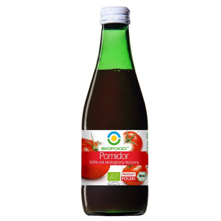 Sok pomidorowy NFC bezglutenowy BIO 300ml - Bio Food #1