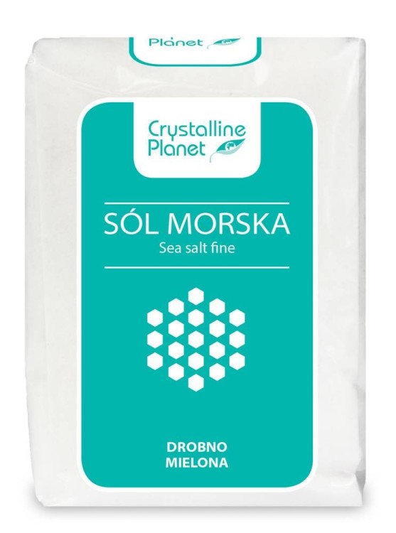Sól morska drobno mielona 600g - Crystalline Planet #1
