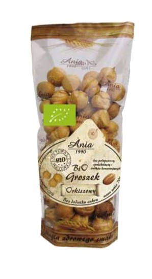 Groszek ptysiowy  orkiszowy bez dodatku cukrów Bio 70 g - Bio Ania  #1
