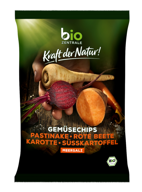 Chipsy warzywne solone bezglutenowe Bio 90 g - Bio Zentrale  #1