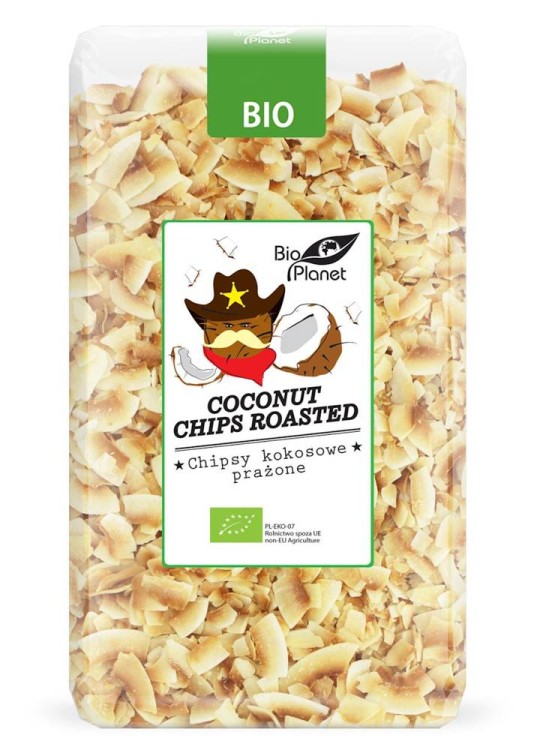 Chipsy kokosowe prażone BIO 400g - Bio Planet, 31-08-2023 #1