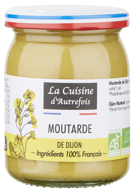 Musztarda dijon Bio 215 g - La Cuisine D Autrefois #1