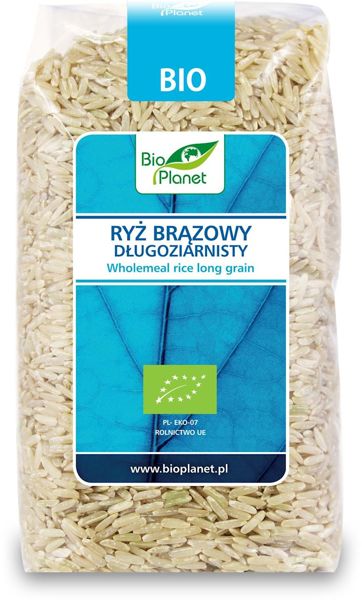 Ryż brązowy długoziarnisty BIO 500g Bio Planet #1
