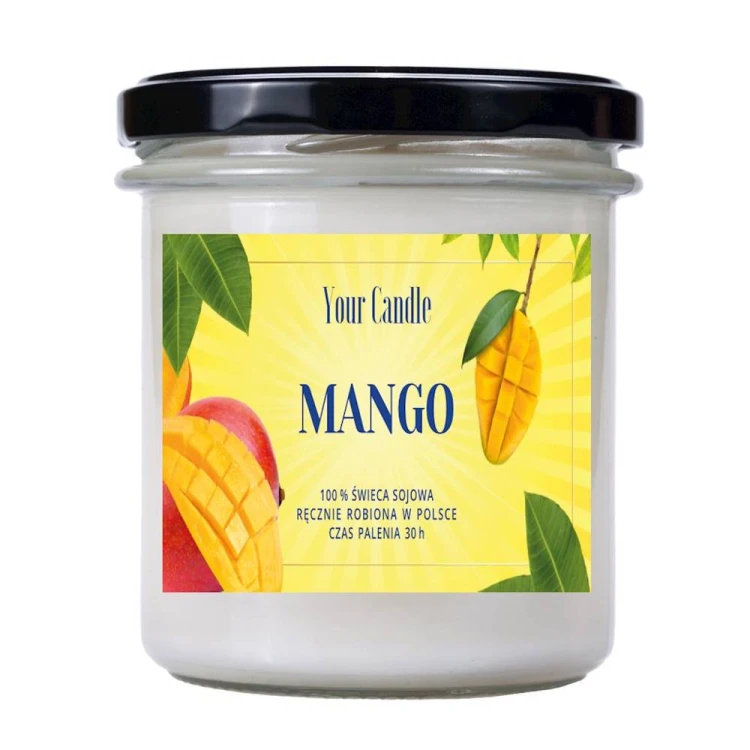 Świeca sojowa mango 150ml - Your Candle #1