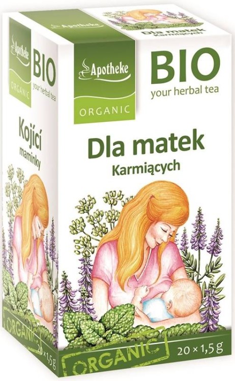 Herbatka dla matek karmiących BIO 20 x 1,5 g  - Apotheke #1