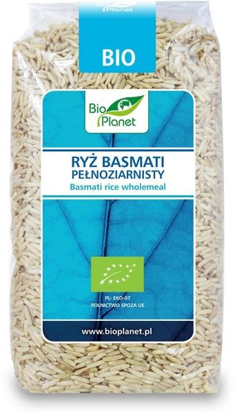 Ryż Basmati pełnoziarnisty BIO 500g  - Bio Planet #1