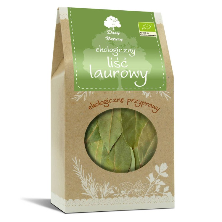 Liść laurowy Bio 50 g - Dary Natury #1
