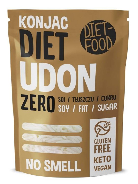 Makaron (Konjac Typu Udon) bezglutenowy 270 g (200 g) - Diet-Food #1