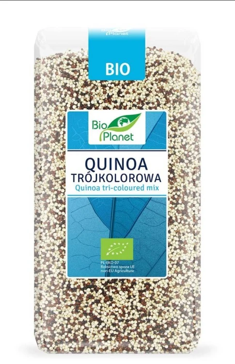 QUINOA TRÓJKOLOROWA BIO 500 g - BIO PLANET #1