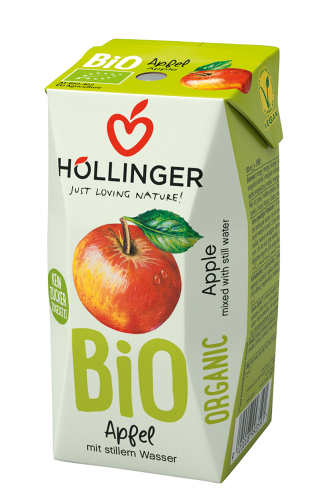 NEKTAR JABŁKOWY BEZ DODATKU CUKRÓW BIO 200 ml - HOLLINGER #1