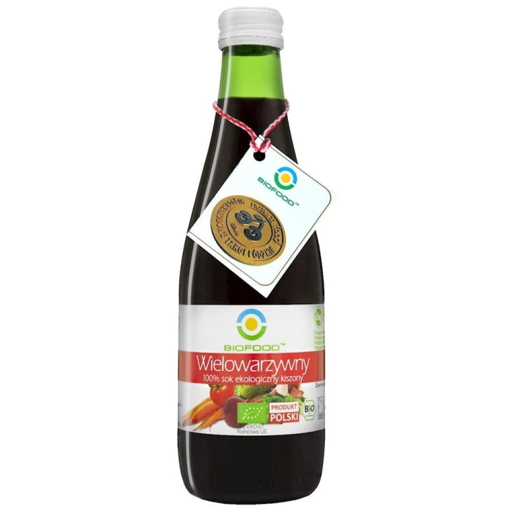 SOK WIELOWARZYWNY KISZONY NFC BEZGLUTENOWY BIO 300 ml - BIO FOOD #1