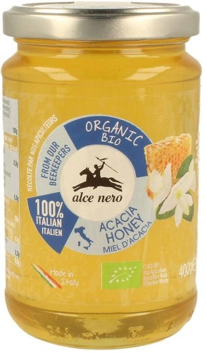 MIÓD NEKTAROWY AKACJOWY BIO 400 g - ALCE NERO #1