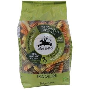 Makaron (semolinowy trójkolorowy) fusilli BIO 500g - Alce Nero #1