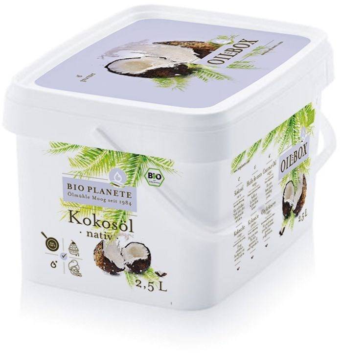 OLEJ KOKOSOWY VIRGIN BIO 2,5 L - BIO PLANETE #1