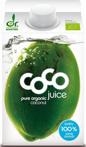 WODA KOKOSOWA NATURALNA BIO 500 ml - COCO (DR MARTINS) #1