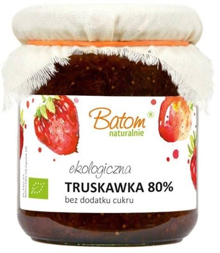 TRUSKAWKA 80 % BIO 260 g - BATOM #1
