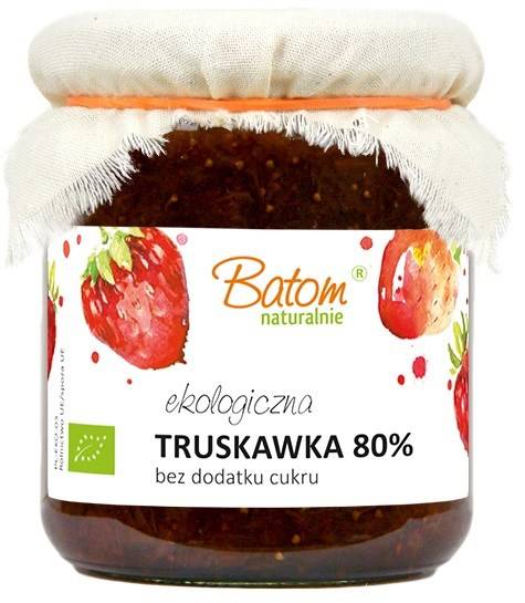 TRUSKAWKA 80 % BIO 260 g - BATOM #1