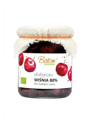 WIŚNIA 80 % BIO 260 g - BATOM #1