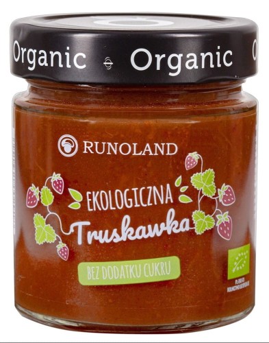 SŁODKA PRZEKĄSKA TRUSKAWKA  BIO 200 g - RUNOLAND #1