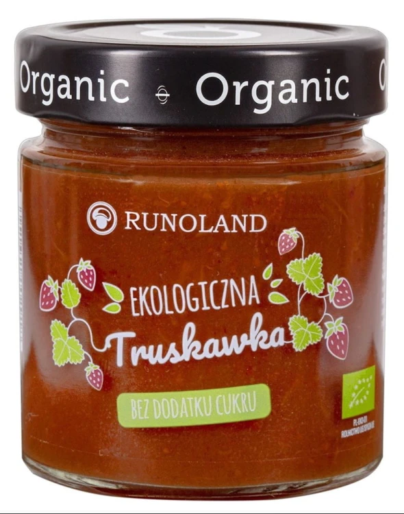 SŁODKA PRZEKĄSKA TRUSKAWKA  BIO 200 g - RUNOLAND #1