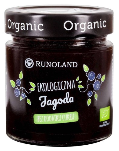 SŁODKA PRZEKĄSKA JAGODA BIO 200 g - RUNOLAND #1