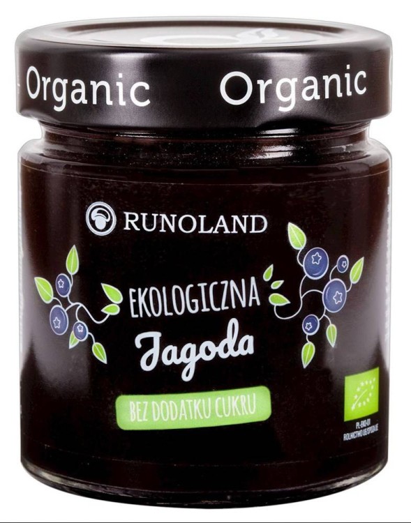 SŁODKA PRZEKĄSKA JAGODA BIO 200 g - RUNOLAND #1