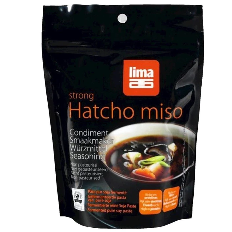 MISO HATCHO (PASTA SOJOWA Z JĘCZMIENIEM) BIO 300 g - LIMA #1