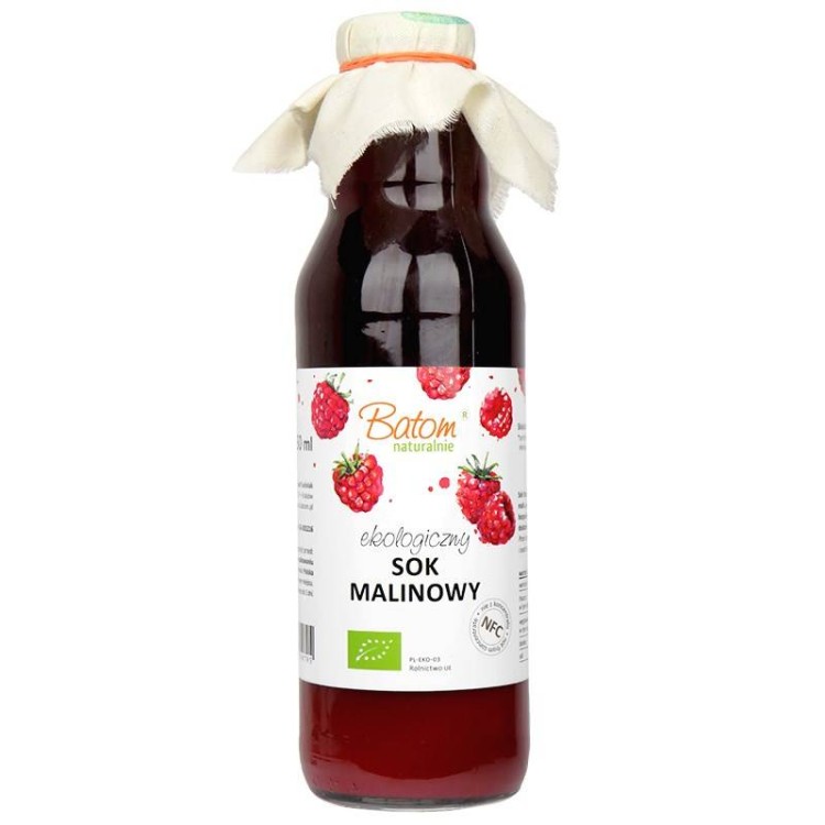 SOK MALINOWY NFC BIO 750 ml - BATOM #1