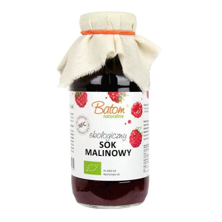 SOK MALINOWY NFC BIO 330 ml - BATOM #1