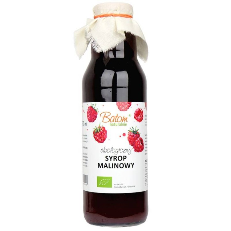 SYROP MALINOWY BIO 750 ml - BATOM #1