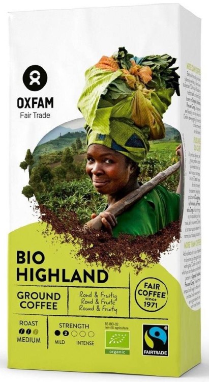 KAWA MIELONA ARABICA/ROBUSTA WYSOKOGÓRSKA FAIR TRADE BIO 250 g - OXFAM #1