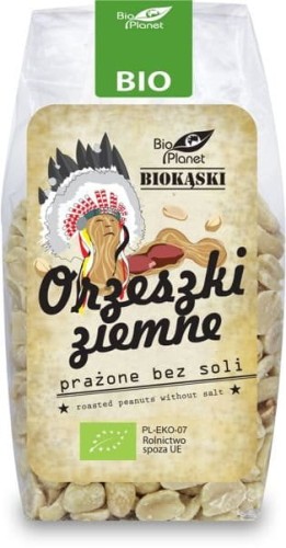 Orzeszki ziemne prażone bez soli BIO 150g BIO PLANET #1
